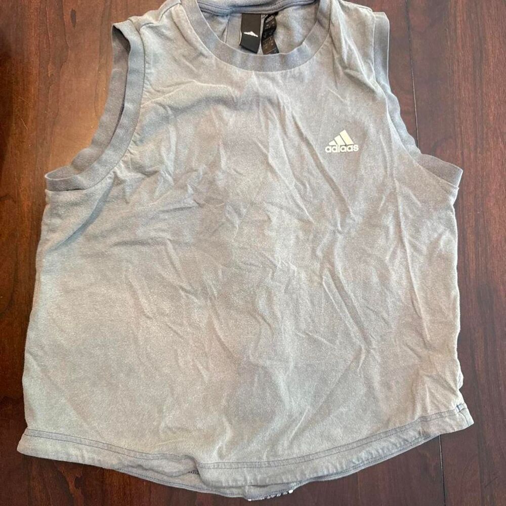 Adidas Women's Grey and Brown Vest